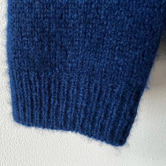 Beautiful Alexa Chung Karlin Cashmere Silk Blend Cardigan Pearl Buttons Small - Picture 7 of 14